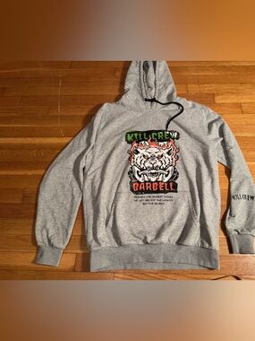Kill Crew Grey Hoodie